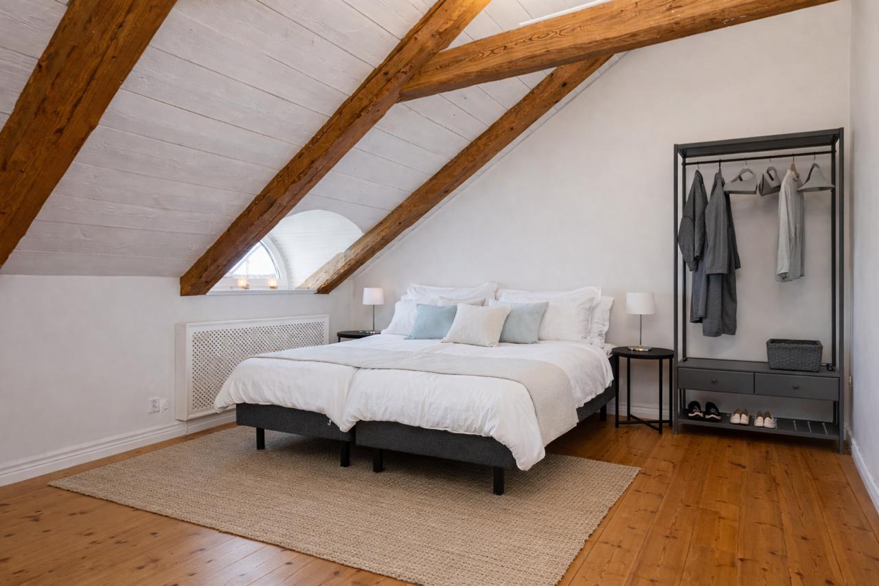 Idébild av gästrum hos Tant Märtas - rum & skafferi